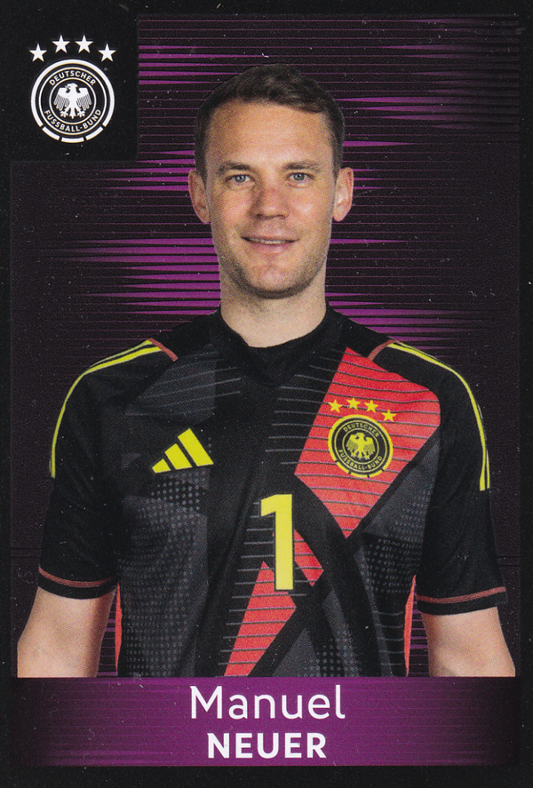 Manuel Neuer - Deutschland - Panini Offizielle  DFB Karten 2026 - Nr. 12a
