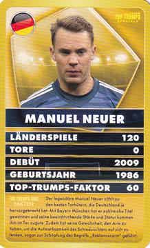 Manuel Neuer - Deutschland - Top Trumps Special - Basis Karte