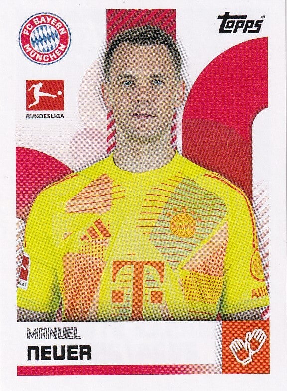 Manuel Neuer / FC Bayern München / Topps Bundesliga 2024 / Nr. 332
