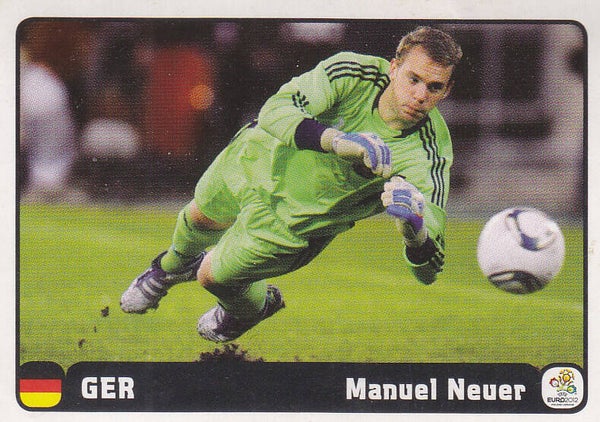 Manuel Neuer/ Deutschland / Panini EM 2012 / Heldentat / Nr. 3/6