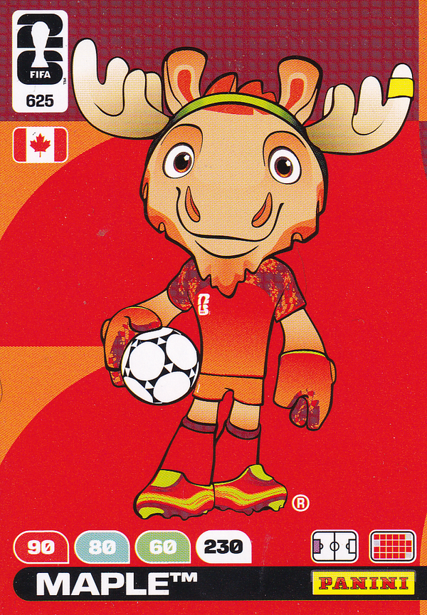 Maple - Canada - Panini WM 2026 - Official Mascot - Nr. 625
