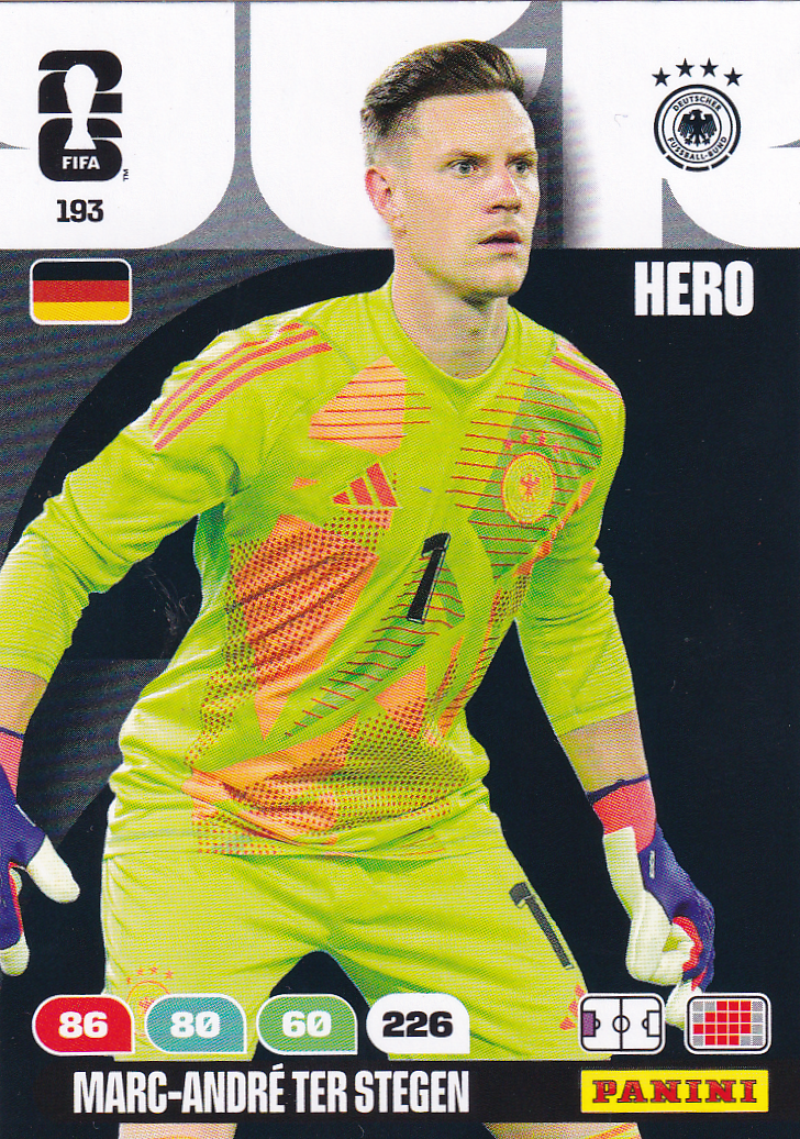 Marc-Andre Ter Stegen - Deutschland - Panini WM 2026 - Hero - Nr. 193
