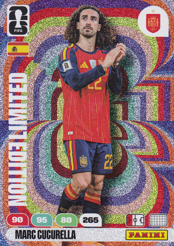 Marc Cucurella - Spanien - Panini WM 2026 - Limited Edition Update - Nr. LEU-MC