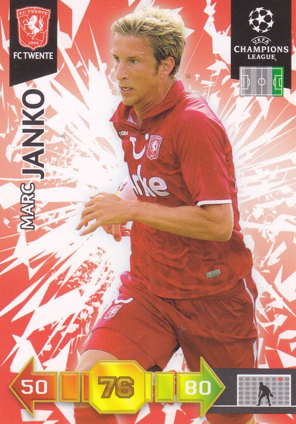 Marc Janko / FC Twente Enschede / Panini Champions League 2010 / Basis Karte / Nr. 332