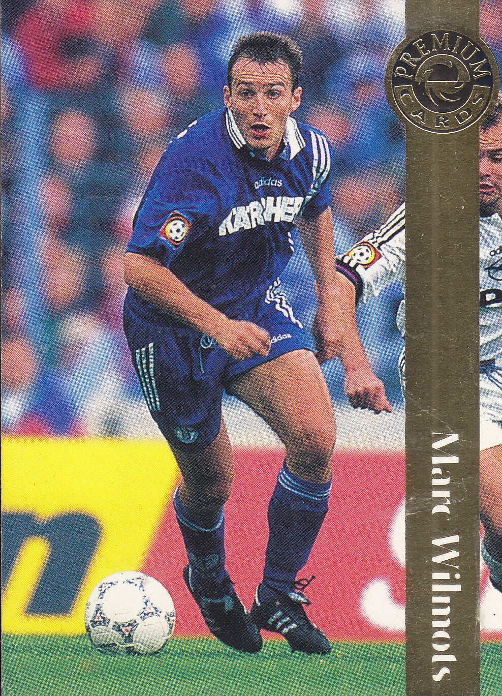 Marc Wilmots / FC Schalke 04 / Panini Premium Card 1996 / Basis Karte / Nr.84