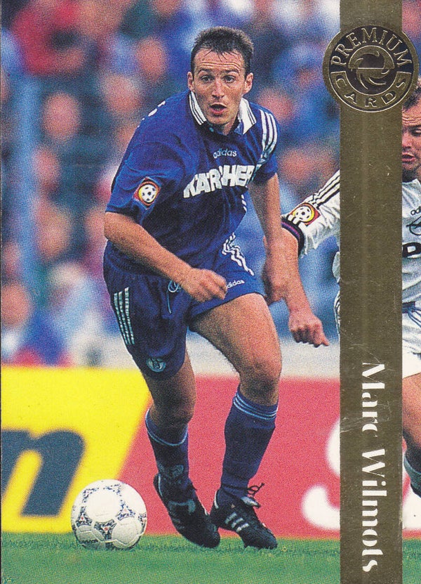Marc Wilmots / FC Schalke 04 / Panini Premium Card 1996 / Basis Karte / Nr.84