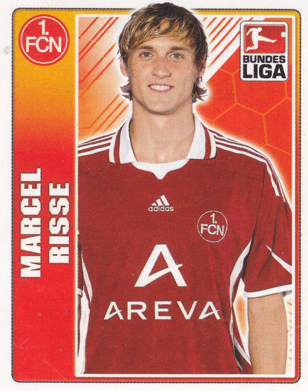 Marcel Risse / 1.FC Nürnberg / Topps Bundesliga 2009 / Basis Bild / Nr. 349