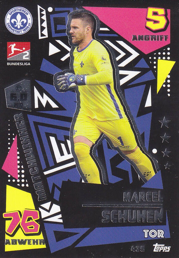 Marcel Schuhen SV Darmstadt 98 Matchwinner Nr.435