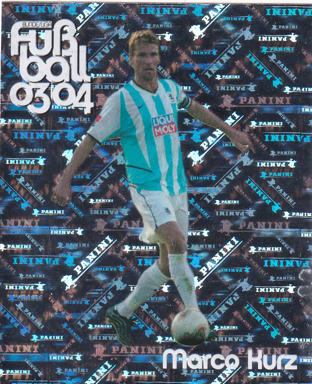 Marco Kurz - TSV 1860 München - Panini Bundesliga 2003 - Glitzer - Nr. 386