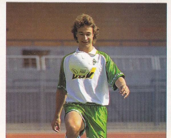 Marco Bode / SV Werder Bremen / Panini Bundesliga 1996 / Bild Oben / Nr. 53