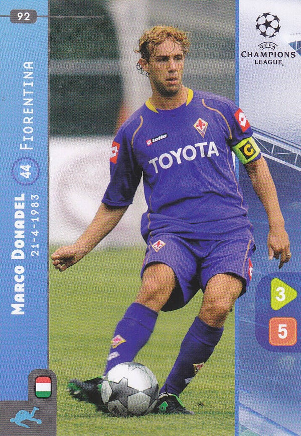 Marco Donadel AC Florenz Basis Karte Nr.92