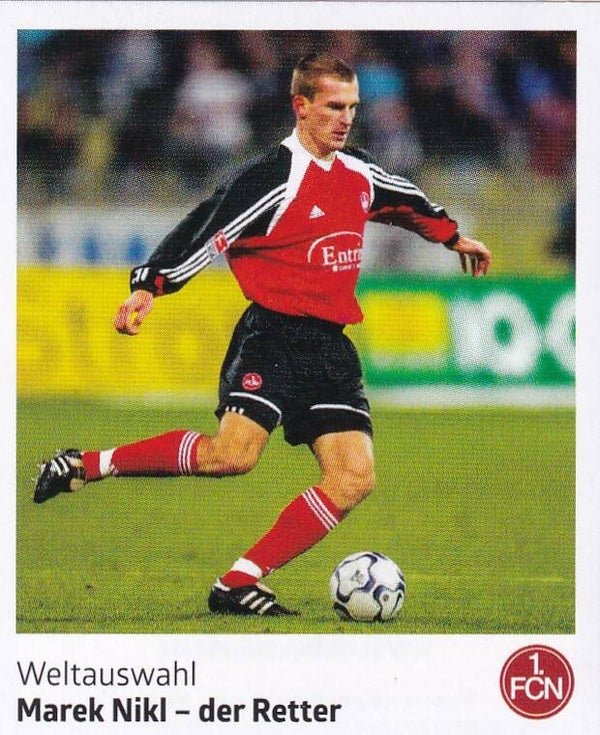 Marek Nikl - der Retter - Panini 125 Jahre 1.FC Nürnberg - Weltauswahl - Nr. 241