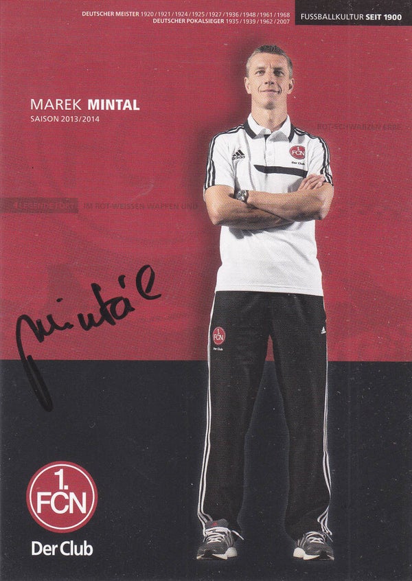 Marek Mintal 1.FC Nürnberg Trainer