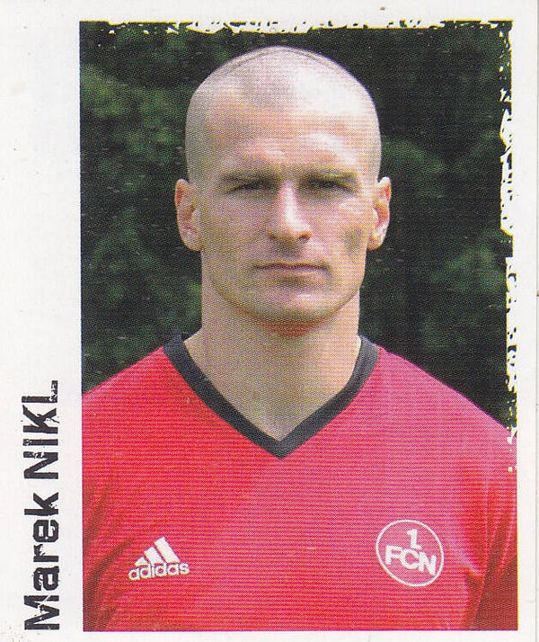 Marek Nikl / 1.FC Nürnberg / Panini Bundesliga 2004 / Basis Bild / Nr.394