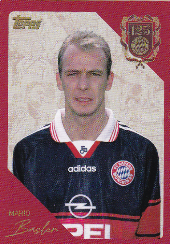 Mario Basler - FC Bayern München - Topps 125 Jahre FC Bayern - Nr. 104