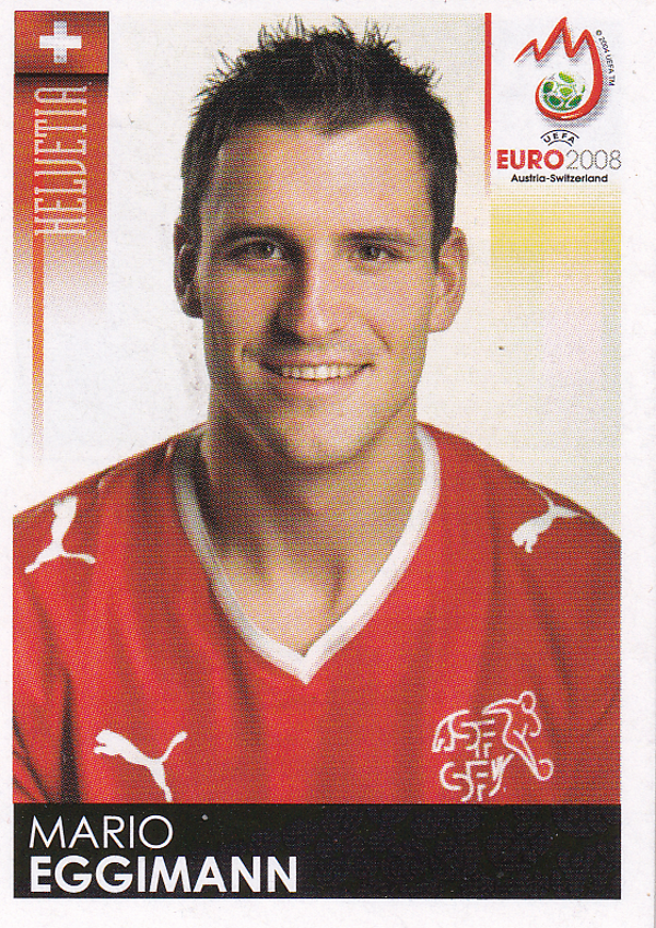 Mario Eggimann - Schweiz - Panini EM 2008 - Basis Bild - Nr. 60