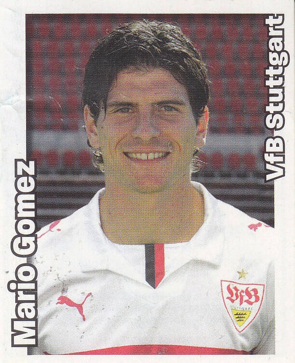 Mario Gomez / VFB Stuttgart / Panini Bundesliga 2008 / Basis Bild / Nr.461
