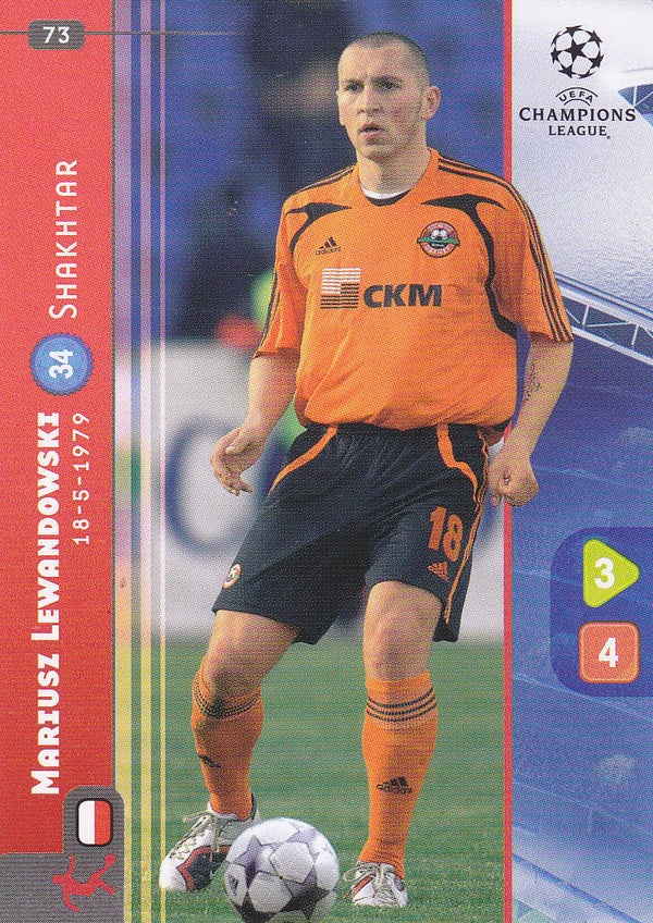 Mariusz Lewandowski Shakhtar Donetsk Basis Karte Nr.73