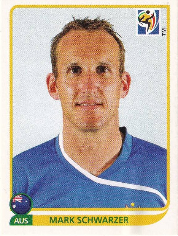 Mark Schwarzer / Australien / Panini WM 2010 / Basis Bild / Nr. 279