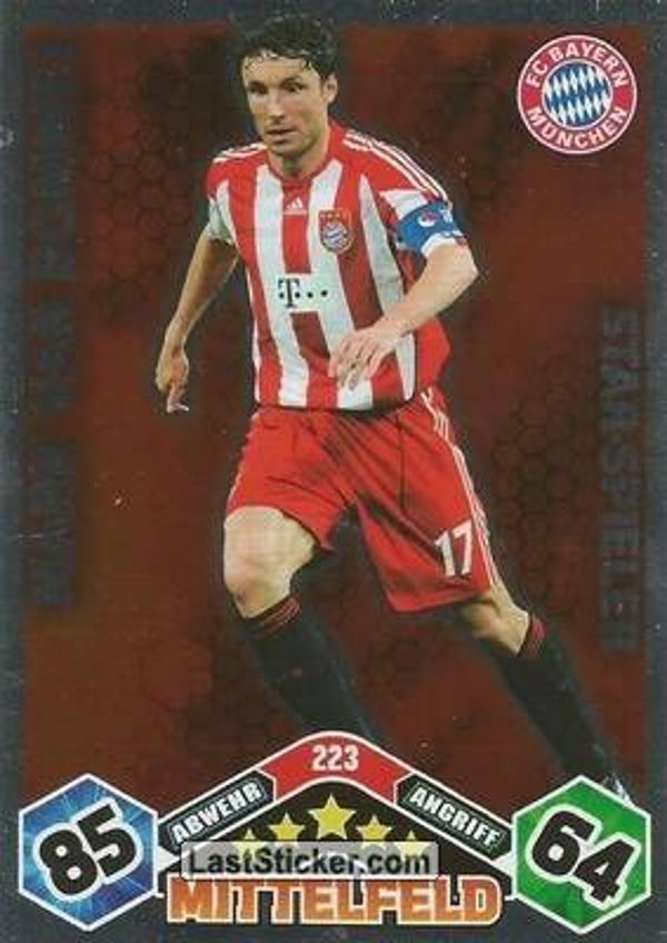 Mark van Bommel / FC Bayern München / Topps Match Attax 2010 / Star-Spieler / Nr. 223