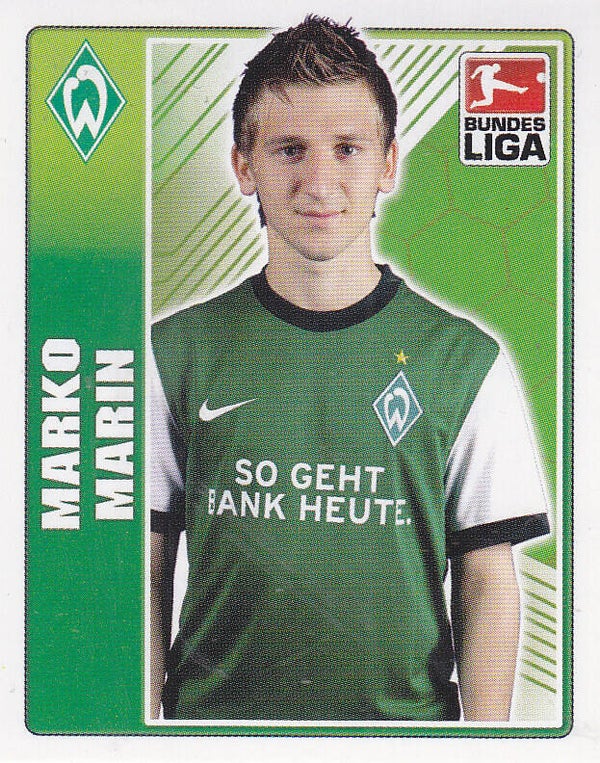 Marko Marin / SV Werder Bremen / Topps Bundesliga 2009 / Basis Bild / Nr.58