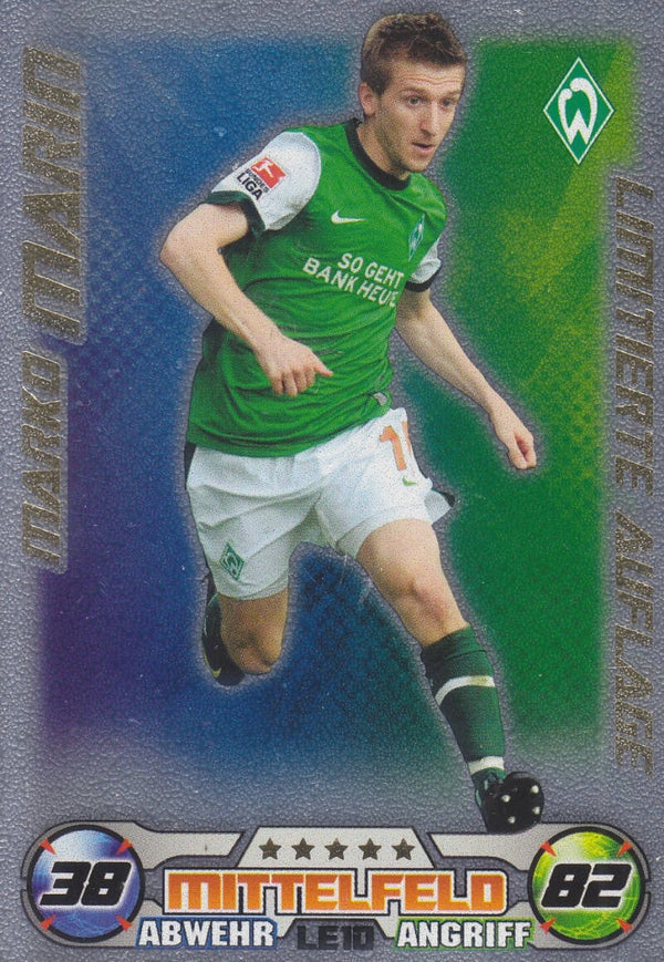 Marko Marin / SV Werder Bremen / Topps Match Attax 2009 / Limitierte Auflage / Nr. L10