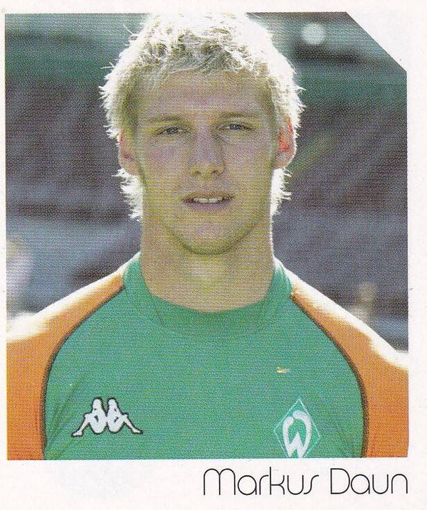 Markus Daun / SV Werder Bremen / Panini Bundesliga 2003 / Basis Bild / Nr. 80
