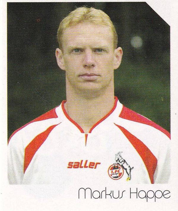 Markus Happe / 1.FC Köln / Panini Bundesliga 2003 / Basis Bild / Nr. 285