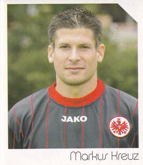 Markus Kreuz / Eintracht Frankfurt / Panini Bundesliga 2003 / Basis Bild / Nr. 127