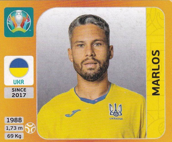 Marlos / Ukraine / Panini EM 2020 / Basis Bild / Nr. 335