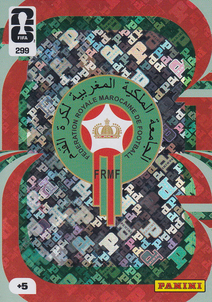 Marokko - Panini WM 2026 - Vereinslogo - Nr. 299