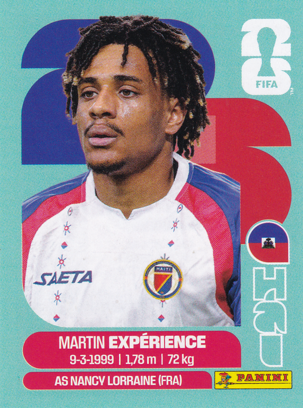 Martin Experience - Haiti - Panini WM 2026 - Basis Bild - HAI4