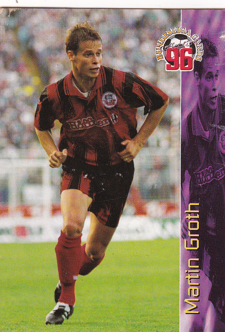Martin Groth - FC Hansa Rostock - Panini Bundesliga 1996 - Basis Karte - Nr. 96