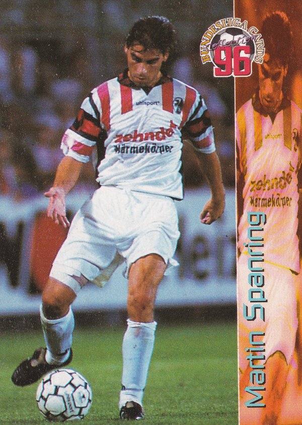 Martin Spanring - SC Freiburg - Panini Bundesliga 1996 - Basis Karte - Nr.225