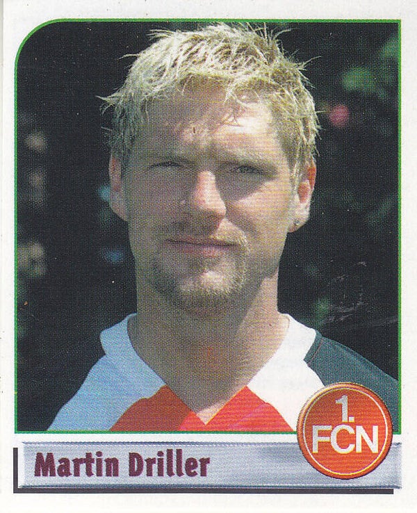 Martin Driller - 1.FC Nürnberg - Panini Bundesliga 2002 - Basis Bild - Nr. 403