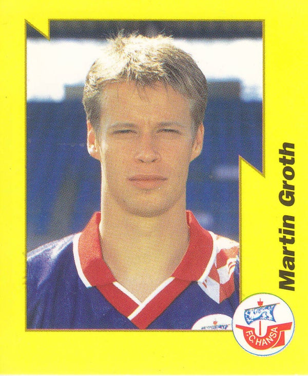 Martin Groth / FC Hansa Rostock / Panini Bundesliga 1997 / Gelbe Serie / Nr. 194