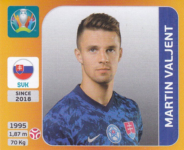 Martin Valjent / Slowakei / Panini EM 2020 / Basis Bild / Nr.500