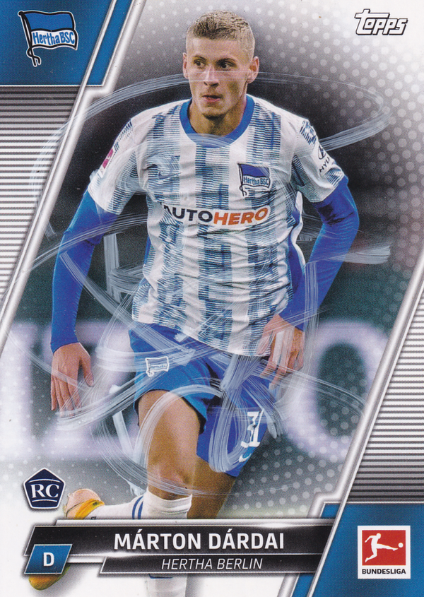 Marton Dardai - Hertha BSC Berlin - Topps Chrome 2021 - Nr.12