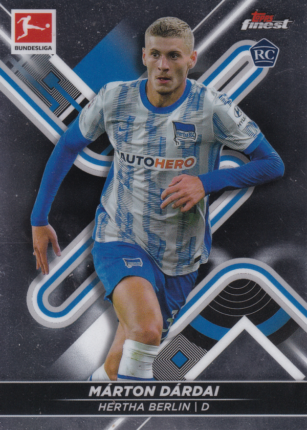Marton Dardai - Hertha BSC Berlin - Topps Finest 2021 - Nr.10