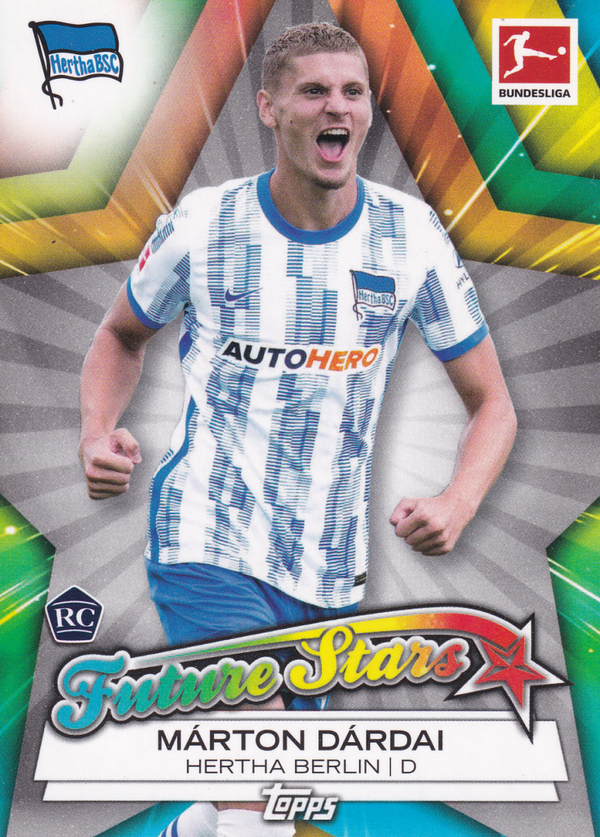 Marton Dardai - Hertha BSC Berlin - Topps Future Stars 2021 - Parallel Grün -Nr. FS-MED