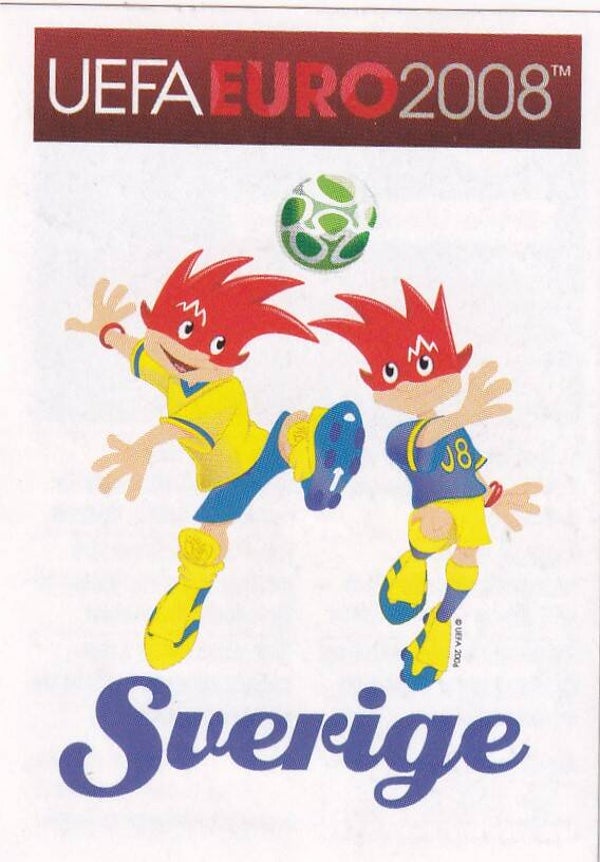 Schweden - Panini EM 2008 - Maskottchen Bild - Nr. 384
