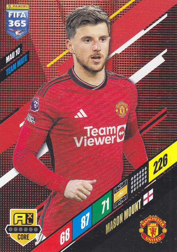 Mason Mount / Manchester United /  Panini Fifa 365 Jahr 2024 / Team Mate Icon Core / Nr. MAU 10