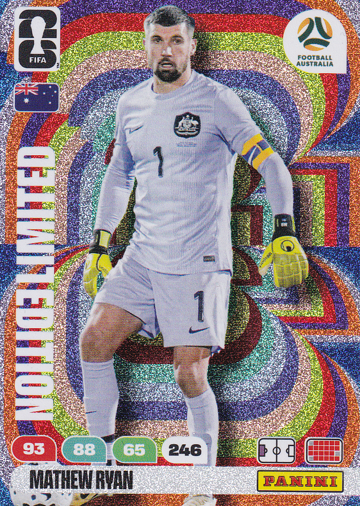 Mathew Ryan - Australien - Panini WM 2026 - Limited Edition - Nr. LE-MR