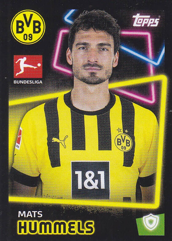 Mats Hummels Borussia Dortmund Basis Bild Nr.123