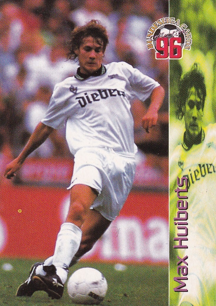 Max Huiberts / Borussia Mönchengladbach / Panini Bundesliga 1996 / Basis Karte / Nr. 51