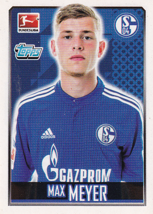 Max Meyer - FC Schalke 04 - Topps Bundesliga 2014 - Basis Bild - Nr. 241