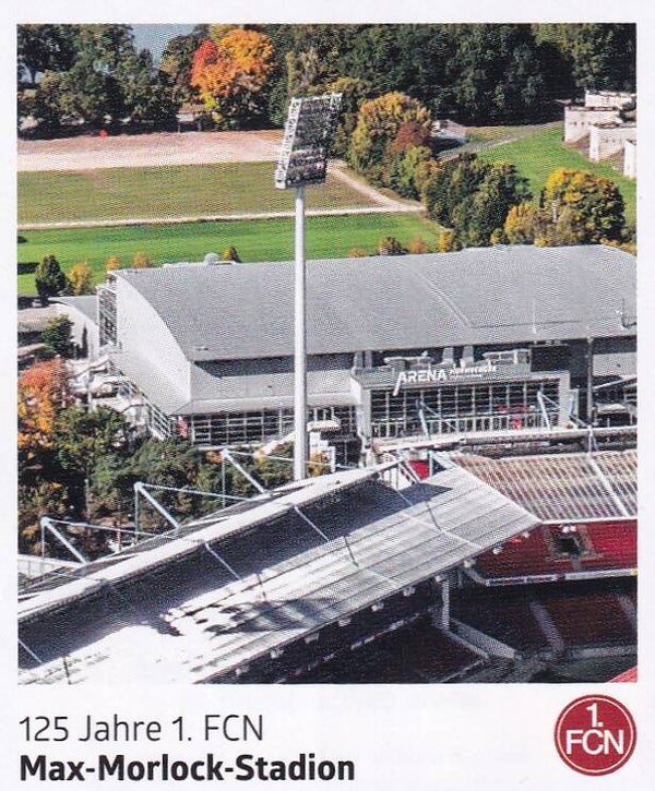 Max Morlock Stadion / Panini 125 Jahre 1.FC Nürnberg / Nr. 3