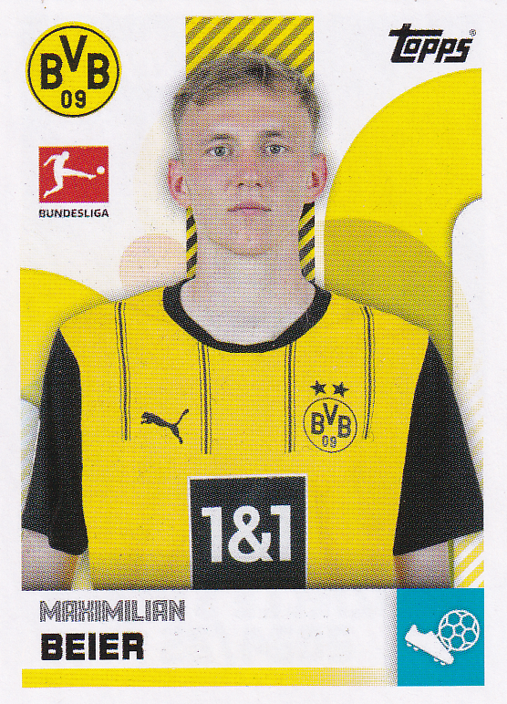 Maximilian Beier - Borussia Dortmund - Topps Bundesliga 2024 - Basis Bild - Nr. 114