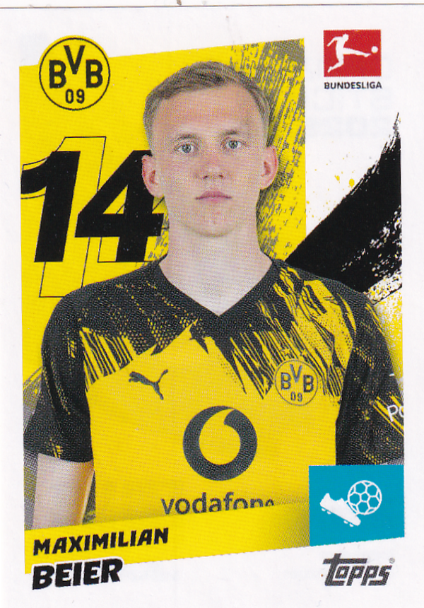 Maximilian Beier - Borussia Dortmund - Topps Bundesliga 2025 - Basis Bild - Nr. 68
