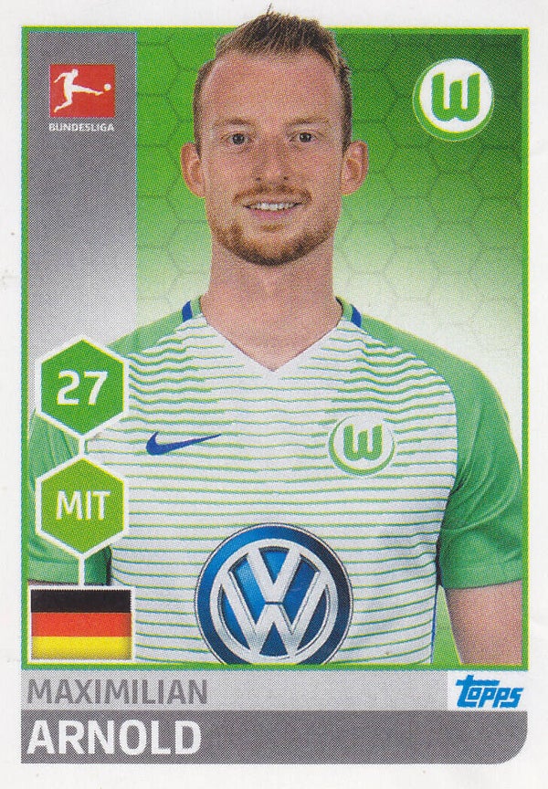 Maximilian Arnold VFL Wolfsburg Basis Bild Nr.270